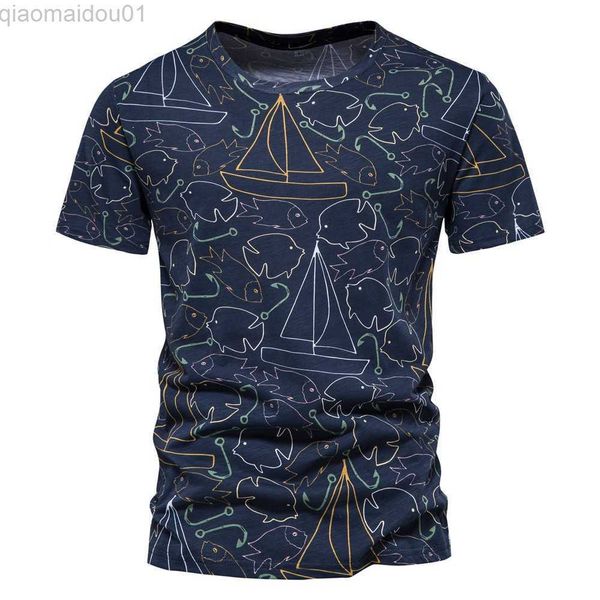 men's t-shirts short-sleeved men's t-shirt 2022 summer new sailboat print style beach flower t-shirt l230713, White;black
men's t-shirts short-sleeved men's t-shirt 2022 summer new sailboat print style beach flower t-shirt l230713, White;black