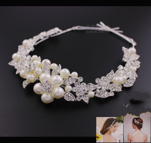 luxury jewelry wedding hair accessories for wedding veils pearls crystal bridal head wear 3661680, Silver
luxury jewelry wedding hair accessories for wedding veils pearls crystal bridal head wear 3661680, Silver