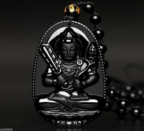 100 natural black obsidian hand carved bodhisattva akashagarbha buddha pendant4630722, Silver
100 natural black obsidian hand carved bodhisattva akashagarbha buddha pendant4630722, Silver