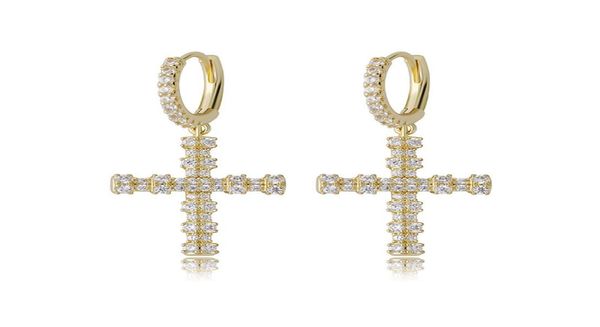 cross earrings for men women luxury bling zircon earrings fashion 18k gold rhodium plated hip hop drop earrings2982556, Silver
cross earrings for men women luxury bling zircon earrings fashion 18k gold rhodium plated hip hop drop earrings2982556, Silver