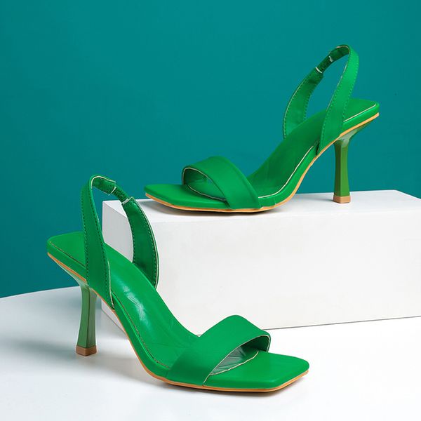sandals liyke arrival fashion green 8.5cm gladiator heels sandals summer cozy leather square toe slip-on shoes women 230714, Black
sandals liyke arrival fashion green 8.5cm gladiator heels sandals summer cozy leather square toe slip-on shoes women 230714, Black