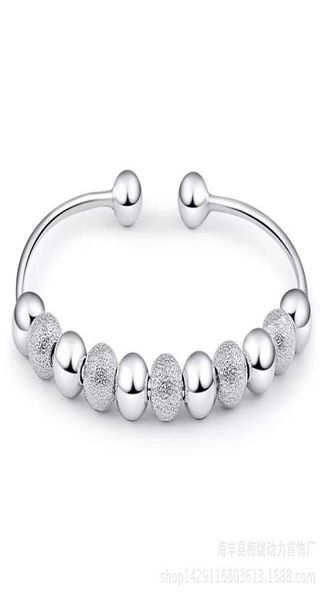 925 sterling silver items jewelry petty polished beads charm bracelets bangle chinese lucky blessing open design1738594, Black
925 sterling silver items jewelry petty polished beads charm bracelets bangle chinese lucky blessing open design1738594, Black