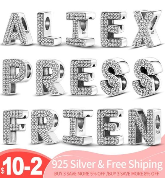925 silver fit p original charms diy pendant women bracelets beads color 26 english letters beads5555564, Bronze;silver
925 silver fit p original charms diy pendant women bracelets beads color 26 english letters beads5555564, Bronze;silver
