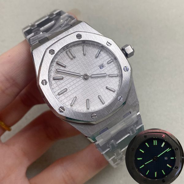women s watches 31mm simple octagonal steel quartz watch green luminous dial equipped with japanese vj24 movement 230714, Slivery;golden
women s watches 31mm simple octagonal steel quartz watch green luminous dial equipped with japanese vj24 movement 230714, Slivery;golden