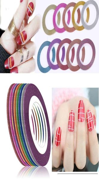 11 rolls nail art glitter gold silver red stripping tape line nail sticker diy accessories matte stickers nail art decoration3409917, Black
11 rolls nail art glitter gold silver red stripping tape line nail sticker diy accessories matte stickers nail art decoration3409917, Black
