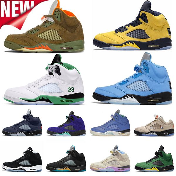 5 5s mens basketball shoes a ma maniere x black light bone craft 5s lucky green olive raging bull aqua fire red men trainers sports sneakers
5 5s mens basketball shoes a ma maniere x black light bone craft 5s lucky green olive raging bull aqua fire red men trainers sports sneakers