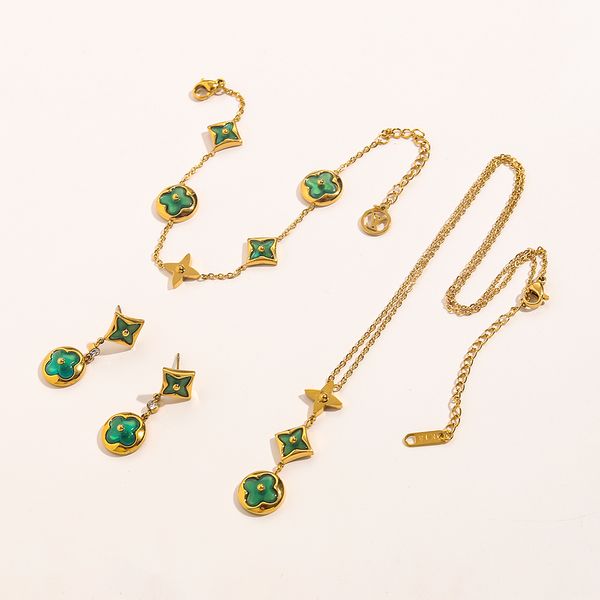 18k gold plated brand designers letter ear stud bracelet necklace 18k gold plated crystal geometric earring for wedding christm party jewerl, Silver
18k gold plated brand designers letter ear stud bracelet necklace 18k gold plated crystal geometric earring for wedding christm party jewerl, Silver