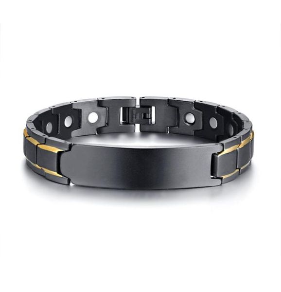 mens healing magnetic bracelet in stainless steel healthcare elements custom blank curved tag bracelet1151669, Golden;silver
mens healing magnetic bracelet in stainless steel healthcare elements custom blank curved tag bracelet1151669, Golden;silver