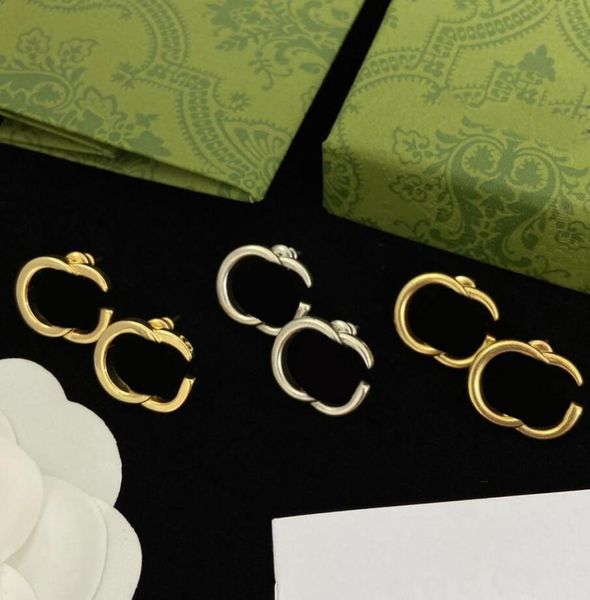 classic double letter charm earrings women brand designer gold silver studs letter steel eardrops for ladies dangler birthday anni6929176, Golden
classic double letter charm earrings women brand designer gold silver studs letter steel eardrops for ladies dangler birthday anni6929176, Golden