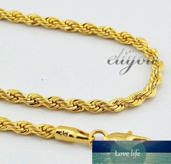 new fashion jewelry 4mm mens womens 18k yellow gold filled necklace rope ed chain gold jewellery djn86 factory expert d3845588, Silver
new fashion jewelry 4mm mens womens 18k yellow gold filled necklace rope ed chain gold jewellery djn86 factory expert d3845588, Silver