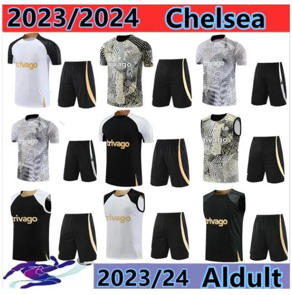 2023 2024 cfc men vest football tracksuit soccer jerseys polos short sleeve shorts kit 22 23 24 pulisic mount mens jogging training suit spo, Black
2023 2024 cfc men vest football tracksuit soccer jerseys polos short sleeve shorts kit 22 23 24 pulisic mount mens jogging training suit spo, Black