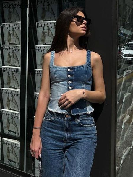 women's tanks camis blue denim crop women's denim vest patch work vest y2k street clothing tight bra women's sleeveless summe, White
women's tanks camis blue denim crop women's denim vest patch work vest y2k street clothing tight bra women's sleeveless summe, White