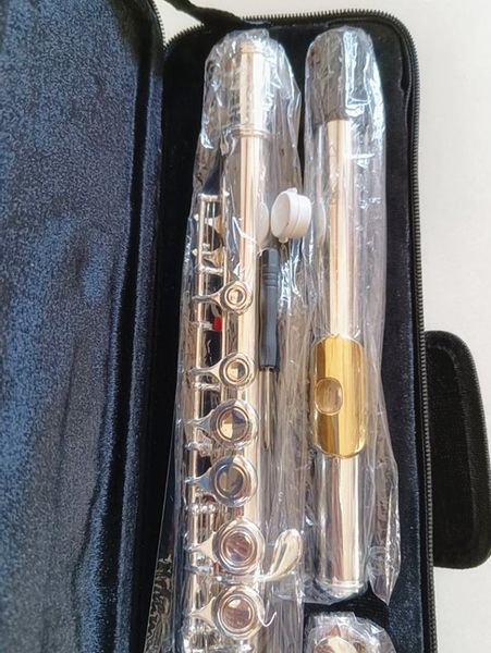 flute yfl212sl 16 hole with e key silver plated flute c key white copper flauta transversal music instrumentos
flute yfl212sl 16 hole with e key silver plated flute c key white copper flauta transversal music instrumentos