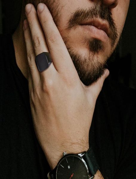 vnox smooth men039s black rock punk rings cool fashion individuality signet ring for men party jewelry6368165, Silver
vnox smooth men039s black rock punk rings cool fashion individuality signet ring for men party jewelry6368165, Silver