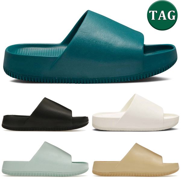 designer calm slide slippers men women black sesame sail geode teal jade ice mens trainers outdoor sports sneakers sliders 36-45
designer calm slide slippers men women black sesame sail geode teal jade ice mens trainers outdoor sports sneakers sliders 36-45