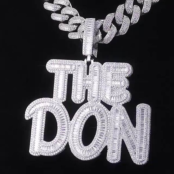 hip hop 925 sterling silver bling bling diamond vvs custom moissanite letter pendant necklace jewelry
hip hop 925 sterling silver bling bling diamond vvs custom moissanite letter pendant necklace jewelry