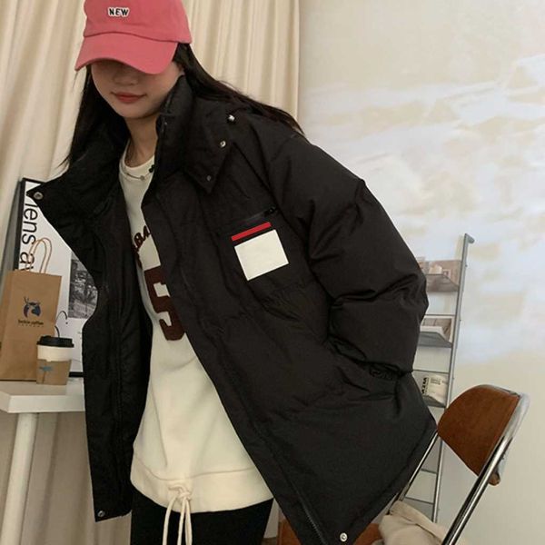 autumn and winter ladies hooded thick loose down coat, down filling soft and warm, cuff hem tightening warm and not air leakage, loose versi, Black
autumn and winter ladies hooded thick loose down coat, down filling soft and warm, cuff hem tightening warm and not air leakage, loose versi, Black
