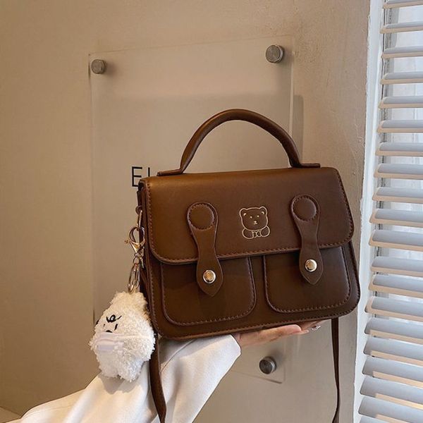 evening bags xiuya vintage bear print handbags for women trendyol cute shoulder bag elegant academy japanese all match messenger 230714
evening bags xiuya vintage bear print handbags for women trendyol cute shoulder bag elegant academy japanese all match messenger 230714