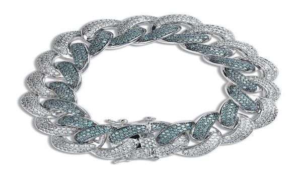 mens bracelets luxury fashion glaring zircon platinum plated cuban chain hip hop designer bracelet4068770, Black
mens bracelets luxury fashion glaring zircon platinum plated cuban chain hip hop designer bracelet4068770, Black