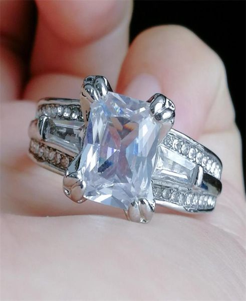 vecalon women big jewelry ring princess cut 10ct diamond stone 300pcs cz 925 sterling silver engagement wedding ring gift 1006 q23714312, Slivery;golden
vecalon women big jewelry ring princess cut 10ct diamond stone 300pcs cz 925 sterling silver engagement wedding ring gift 1006 q23714312, Slivery;golden