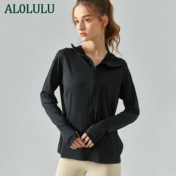 al0lulu yoga sunscreen zipper hoodie women's loose casual sports smock anti-uv fitness coat
al0lulu yoga sunscreen zipper hoodie women's loose casual sports smock anti-uv fitness coat