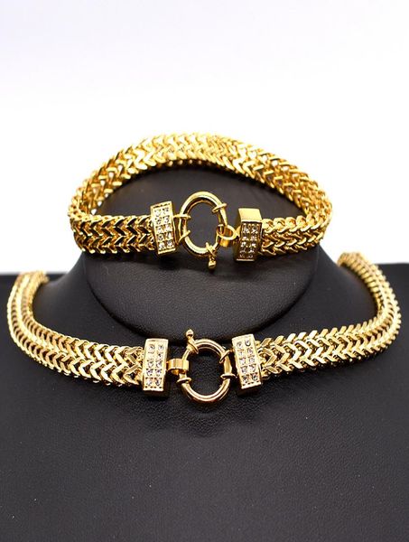 amumiu 2017 new arrival men chain necklace bracelet sets special lock stainless steel women gold color jewellery hztz125 j 1905097652841, Silver
amumiu 2017 new arrival men chain necklace bracelet sets special lock stainless steel women gold color jewellery hztz125 j 1905097652841, Silver