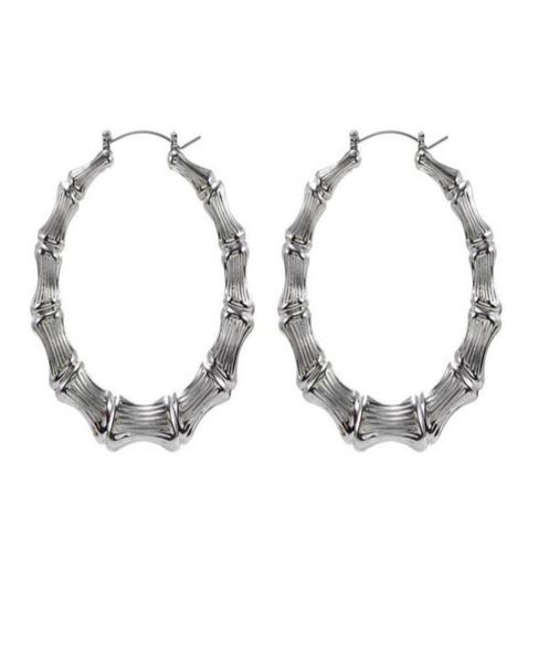 trendy big bamboo hoop earrings 18k real gold plated elegant larger size women earring fashion costume jewelry9415416, Golden;silver
trendy big bamboo hoop earrings 18k real gold plated elegant larger size women earring fashion costume jewelry9415416, Golden;silver