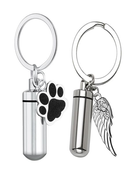 personalized cylinder with wing paw cremation urn keychain pendant memorial ashes keyring keepsake jewelry gift for women men8578672, Slivery;golden
personalized cylinder with wing paw cremation urn keychain pendant memorial ashes keyring keepsake jewelry gift for women men8578672, Slivery;golden