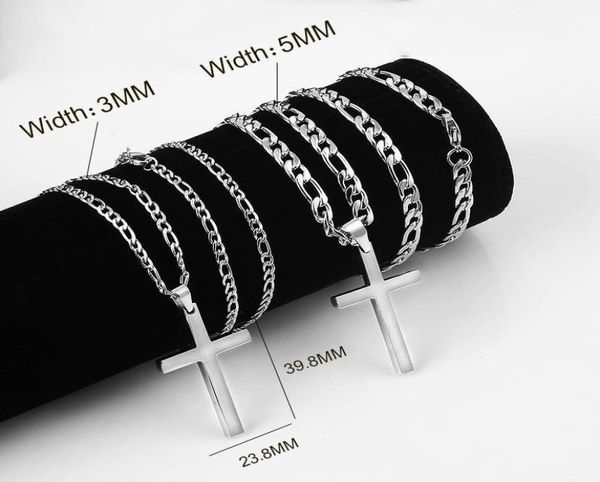 european and american hip hop cross pendant necklace for mens women silver color stainless steel necklaces simple custom jewelry14068471
european and american hip hop cross pendant necklace for mens women silver color stainless steel necklaces simple custom jewelry14068471
