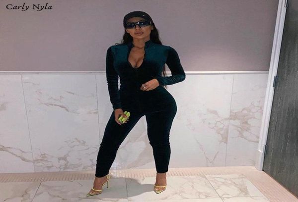 women039s jumpsuits rompers carly nyla fall winter black suede bodycon sporting jumpsuit woman long sleeve zipper elegan1942640, Black;white
women039s jumpsuits rompers carly nyla fall winter black suede bodycon sporting jumpsuit woman long sleeve zipper elegan1942640, Black;white