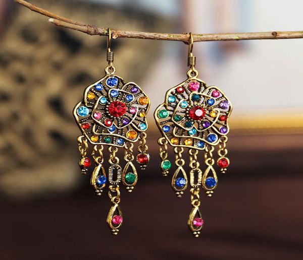 s1467 bohemian fashion jewelry vintage earrings women039s rhinstone hollowed dangle tassels earrings8318289, Golden;silver
s1467 bohemian fashion jewelry vintage earrings women039s rhinstone hollowed dangle tassels earrings8318289, Golden;silver