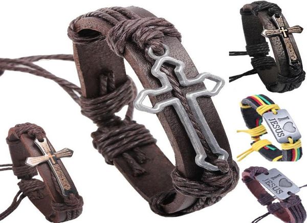 cross bible charm braided bracelet urban jewelry handmade black genuine leather adjustable wristband retro jewelry whole3434917, Golden;silver
cross bible charm braided bracelet urban jewelry handmade black genuine leather adjustable wristband retro jewelry whole3434917, Golden;silver