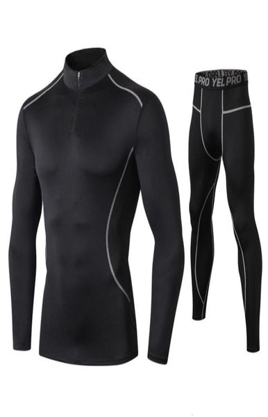 high fanceey collar winter thermo men long johns thermal clothing rashgard kit sport compression underwear21994543116852, Black;brown
high fanceey collar winter thermo men long johns thermal clothing rashgard kit sport compression underwear21994543116852, Black;brown