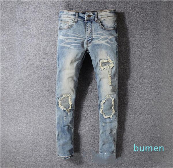 2021 designer mens jeans motocycle holesluxury denim men fashion streetwear men039s clothing designer pants5455909, Blue
2021 designer mens jeans motocycle holesluxury denim men fashion streetwear men039s clothing designer pants5455909, Blue