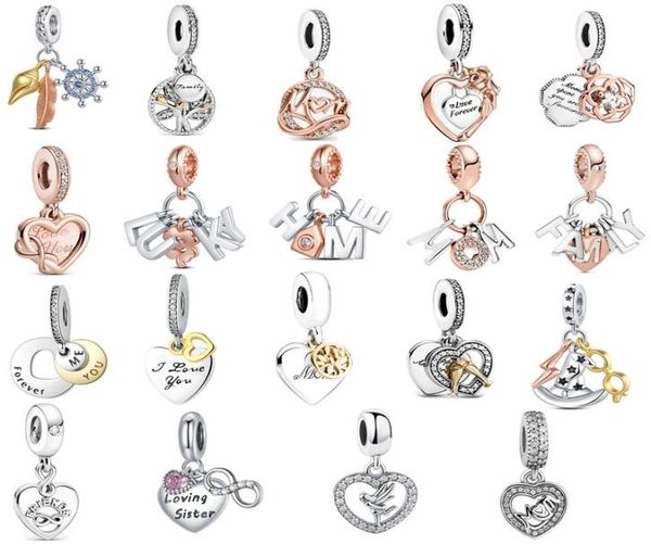 new s925 sterling silver charms diy letter beaded womens love lucky pendant original suitable for bracelet ladies mom jewelry gift3187510, Bronze;silver
new s925 sterling silver charms diy letter beaded womens love lucky pendant original suitable for bracelet ladies mom jewelry gift3187510, Bronze;silver