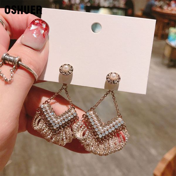 stud oshuer korean jewelry handmade crystal stone cute earrings for women 230714, Golden;silver
stud oshuer korean jewelry handmade crystal stone cute earrings for women 230714, Golden;silver