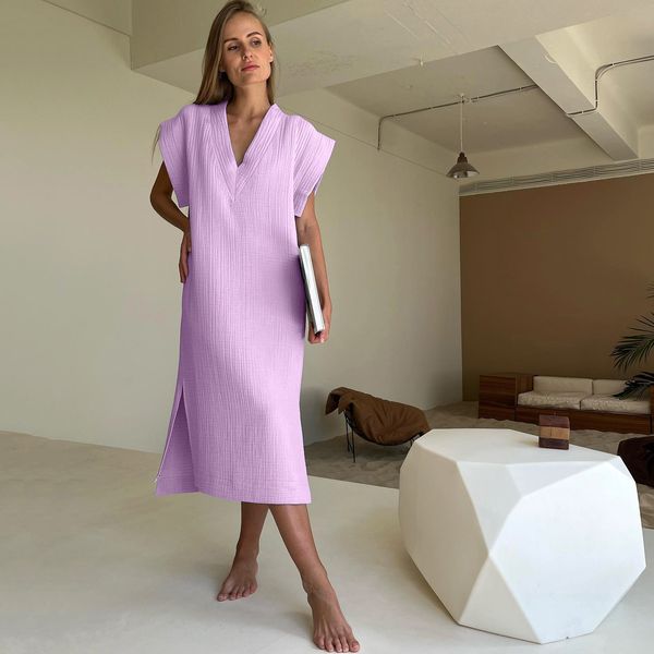 urban dresses vintage 100 cotton muslin for women 2023 summer v neck open side casual long robe dress vestido de tric femenino 230714, White;black
urban dresses vintage 100 cotton muslin for women 2023 summer v neck open side casual long robe dress vestido de tric femenino 230714, White;black