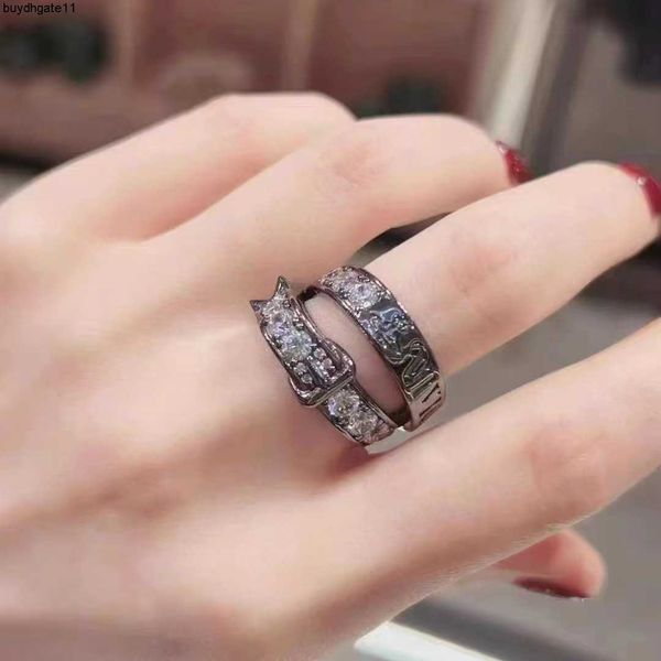 fashion accessories saturn super sweet cool double layer belt head shining diamond ring light luxury couple versatile index finger, Silver
fashion accessories saturn super sweet cool double layer belt head shining diamond ring light luxury couple versatile index finger, Silver