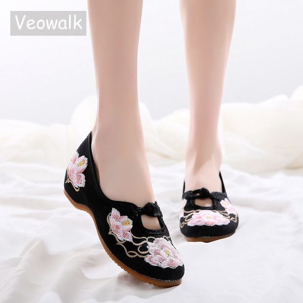 slippers veowalk cotton embroidery women comfort ballet flats vegan ladies casual canvas slip-on ballerinas denim dance costume shoes 230713, Black
slippers veowalk cotton embroidery women comfort ballet flats vegan ladies casual canvas slip-on ballerinas denim dance costume shoes 230713, Black