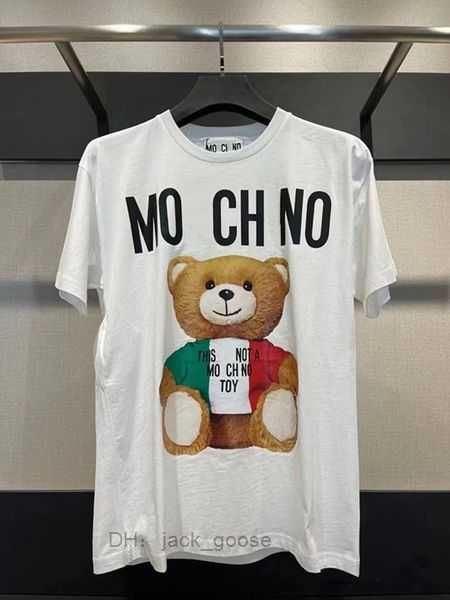 summer designer womens moschino t shirts italian luxury brands tees cartoon bear stamp loose cotton round neck for outdoor leisure 1 b1d3, White
summer designer womens moschino t shirts italian luxury brands tees cartoon bear stamp loose cotton round neck for outdoor leisure 1 b1d3, White
