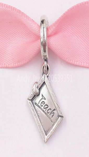 andy jewel authentic 925 sterling silver beads teacher chalkboard dangle charm charms fits european style jewelry bracelets & necklace733287, Black
andy jewel authentic 925 sterling silver beads teacher chalkboard dangle charm charms fits european style jewelry bracelets & necklace733287, Black