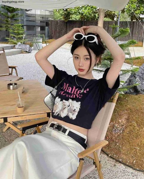 ladies t-shirts fashion brand waikei women's t-shirt waikai three dogs running dog print short sleeve casual versatile ins style t-shir, White
ladies t-shirts fashion brand waikei women's t-shirt waikai three dogs running dog print short sleeve casual versatile ins style t-shir, White