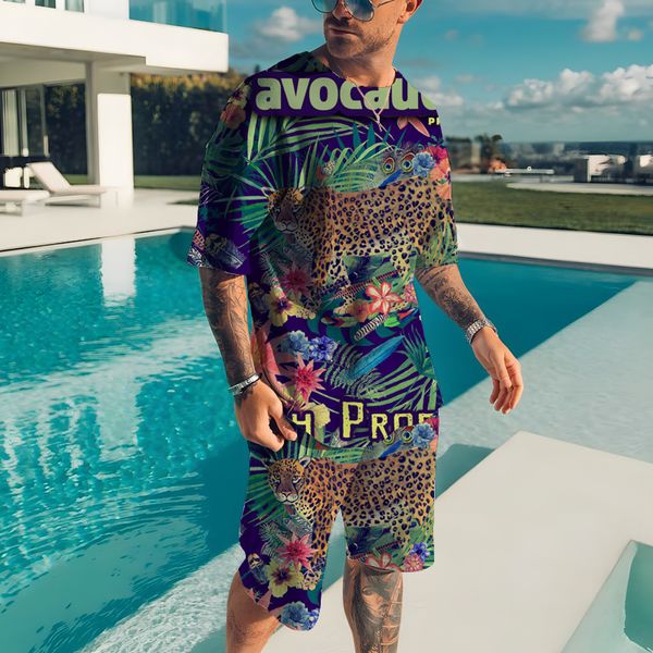 men's tracksuits men's leopard sportswear set men's t-shirt shorts summer sportswear the secret of the jungle harajuku suit 2, Gray
men's tracksuits men's leopard sportswear set men's t-shirt shorts summer sportswear the secret of the jungle harajuku suit 2, Gray