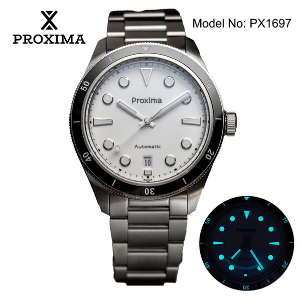 other watches proxima px1697 39mm men watch white enamel dial bubble sapphire pt5000 sw200 automatic mechanical vintage 20bar luminous 23071, Slivery;black
other watches proxima px1697 39mm men watch white enamel dial bubble sapphire pt5000 sw200 automatic mechanical vintage 20bar luminous 23071, Slivery;black