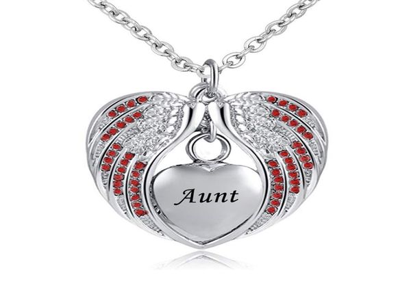 aunt angel wing urn necklace for ashes cremation memorial stainless steel heart keepsake birthstone crystal pendant necklace jewel1878961, Silver
aunt angel wing urn necklace for ashes cremation memorial stainless steel heart keepsake birthstone crystal pendant necklace jewel1878961, Silver