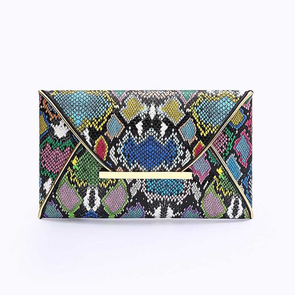 fashionable pu snake pattern handbag for women's bag trendy and versatile envelope bag
fashionable pu snake pattern handbag for women's bag trendy and versatile envelope bag