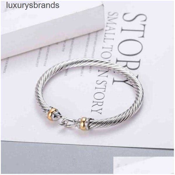 bangle bracelet dy hook charm women fashion jewelry accessories atmosphere platinum plated men twisted wire selling drop delivery bra dhi1n, Black
bangle bracelet dy hook charm women fashion jewelry accessories atmosphere platinum plated men twisted wire selling drop delivery bra dhi1n, Black