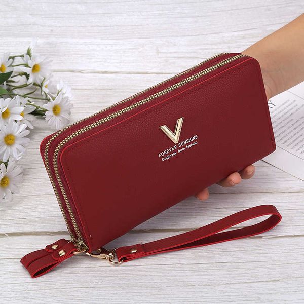 double handle wallet new women's multi card wallet long fashion large capacity double-layer wallet mobile phone bag
double handle wallet new women's multi card wallet long fashion large capacity double-layer wallet mobile phone bag