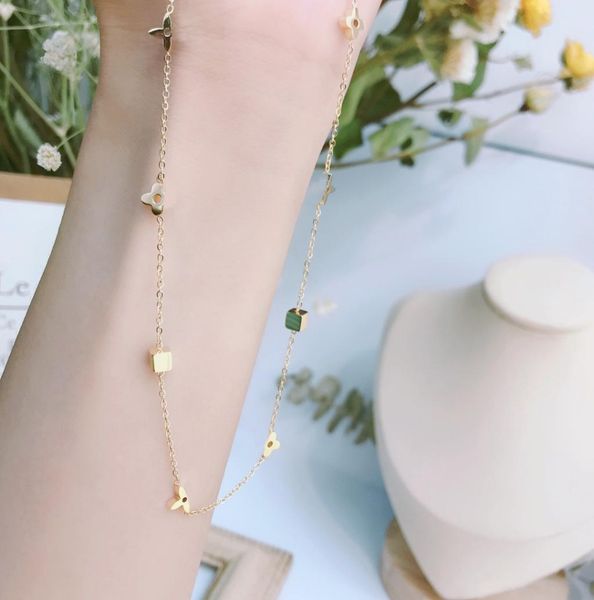 new style europe america fashion womens design necklace 18k gold plated stainless steel necklaces choker chain letter pendant wedd2974534, Silver
new style europe america fashion womens design necklace 18k gold plated stainless steel necklaces choker chain letter pendant wedd2974534, Silver