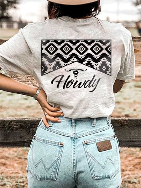 women's t-shirt howdy cowgirl t-shirts women western southern retro t shirt cute steer skull aztec graphic tee summer letter tshirt sho, White
women's t-shirt howdy cowgirl t-shirts women western southern retro t shirt cute steer skull aztec graphic tee summer letter tshirt sho, White